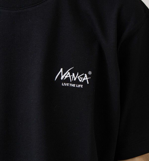 GLOSTER「【NANGA&times;GLOSTER】別注① Rect Backprint Tee」|Tシャツ・カットソー|