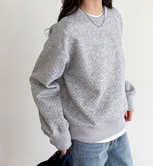 fredy emue「ハートキルトスウェットプルオーバー」|Tシャツ・カットソー|