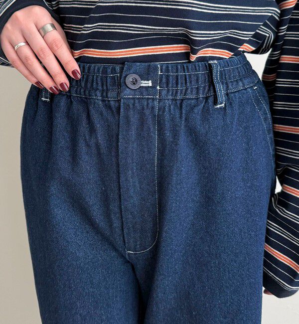 fredy emue「【GEVACO/ゲバコ】デニムイージーパンツ」|デニム|