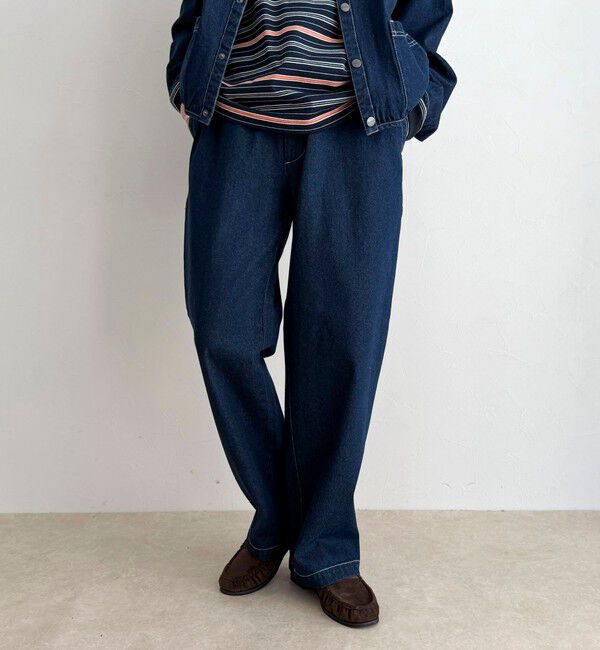 fredy emue「【GEVACO/ゲバコ】デニムイージーパンツ」|デニム|