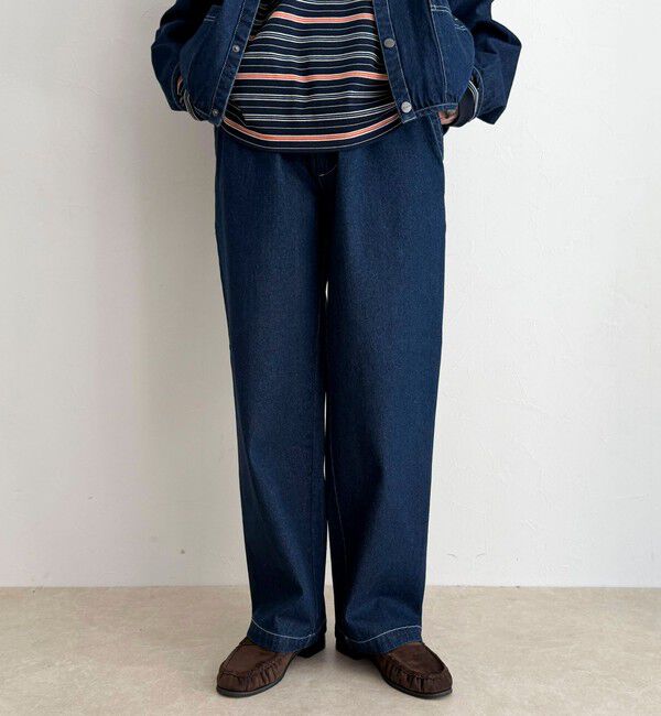 fredy emue「【GEVACO/ゲバコ】デニムイージーパンツ」|デニム|