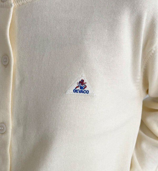 fredy emue「【GEVACO/ゲバコ】別注コットンラウンドネックカーデ」|カーディガン|