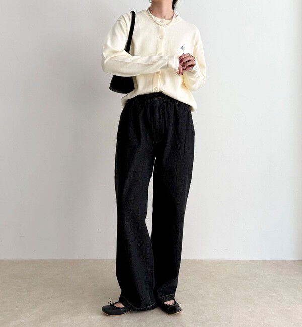 fredy emue「【GEVACO/ゲバコ】別注コットンラウンドネックカーデ」|カーディガン|