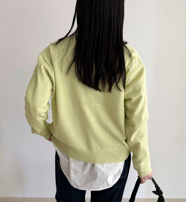 fredy emue「【GEVACO/ゲバコ】別注コットンラウンドネックカーデ」|カーディガン|