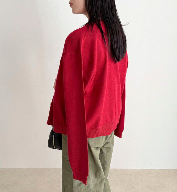 fredy emue「【GEVACO/ゲバコ】別注コットンラウンドネックカーデ」|カーディガン|