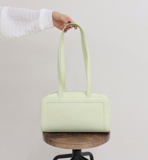 fredy emue「【BEAURE/ビュレ】ロングハンドルボックスボストンバッグ」|ショルダー・メッセンジャー|