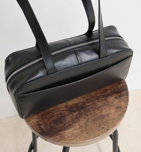 fredy emue「【BEAURE/ビュレ】ロングハンドルボックスボストンバッグ」|ショルダー・メッセンジャー|