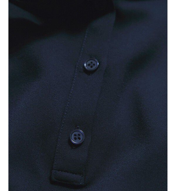 VIS「【WEB限定】【防シワ】フリルフレンチボウタイブラウス/通勤対応」|シャツ・ブラウス|