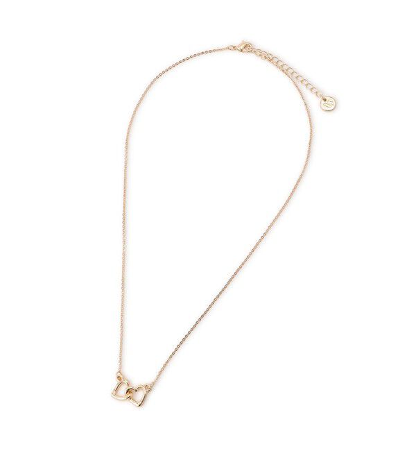 VIS「ダブルハートネックレス」|ネックレス|