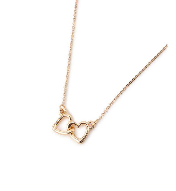 VIS「ダブルハートネックレス」|ネックレス|