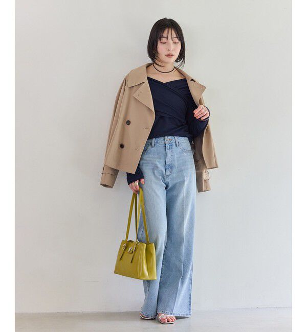 VIS「2層ロングハンドルバッグ」|トートバッグ|