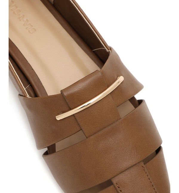 VIS「グルカフラットシューズ」|パンプス|