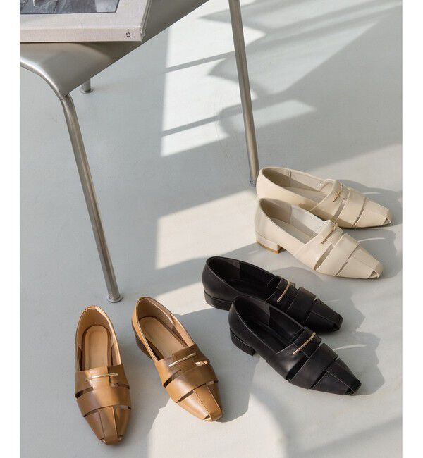 VIS「グルカフラットシューズ」|パンプス|