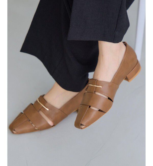 VIS「グルカフラットシューズ」|パンプス|