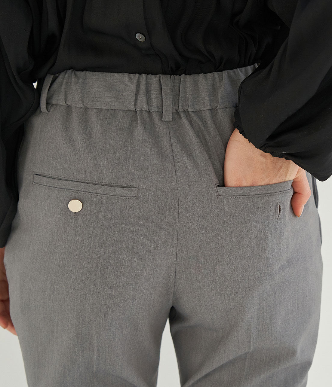 Rope&rsquo;Picnic「【emur】スリットテーパードパンツ」|その他|