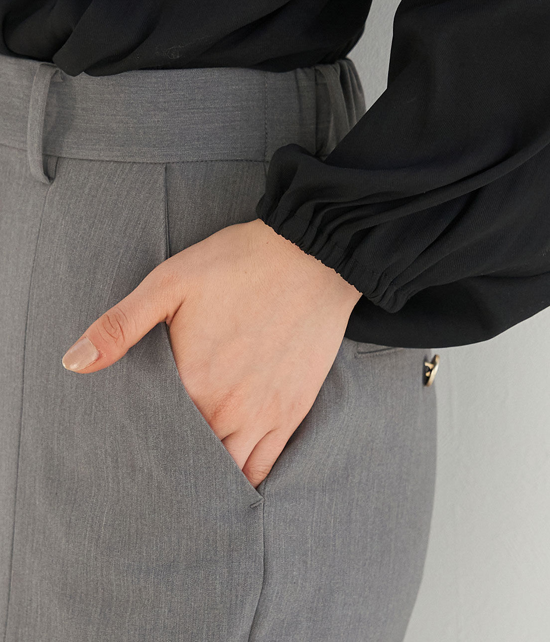 Rope&rsquo;Picnic「【emur】スリットテーパードパンツ」|その他|