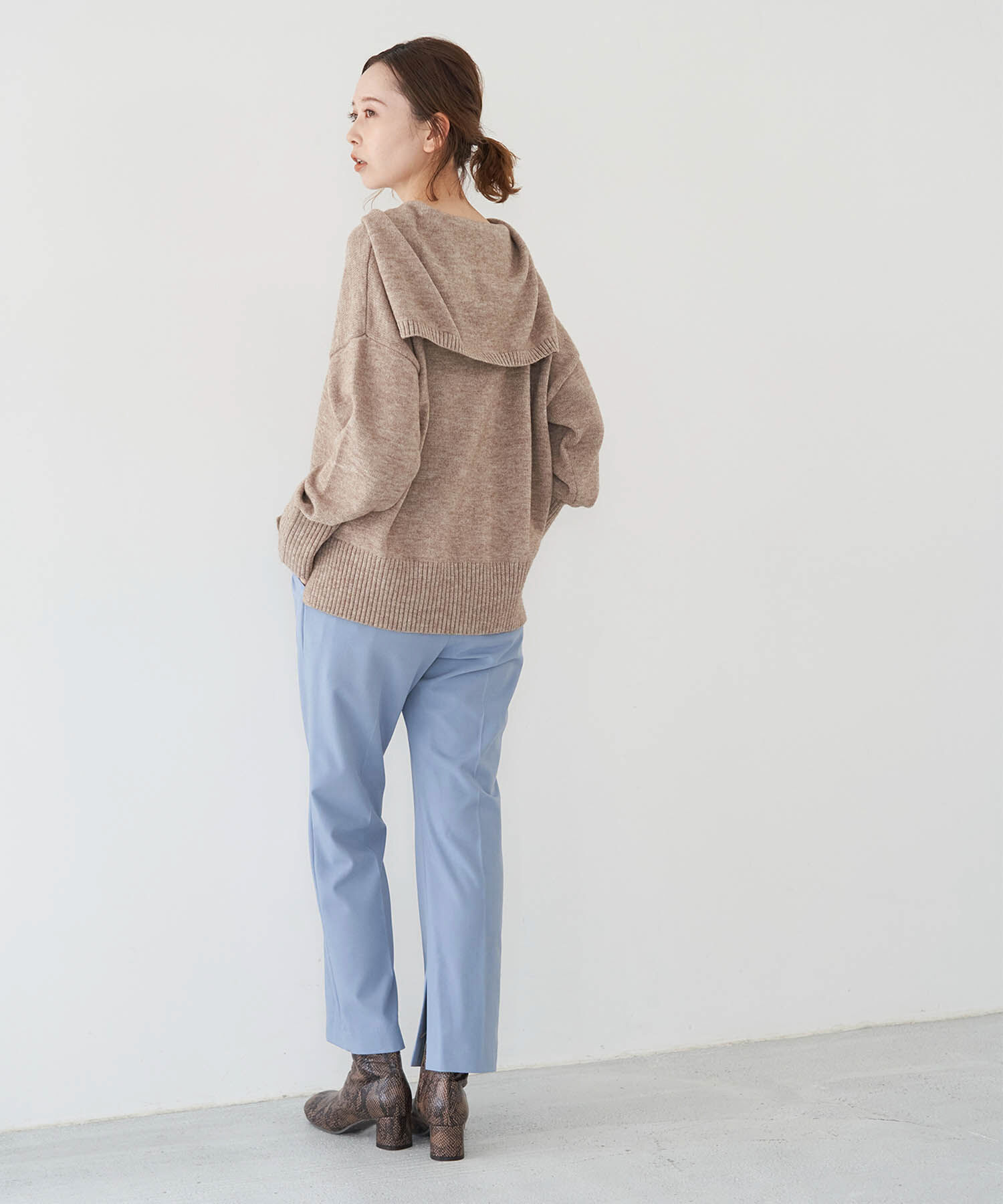 Rope&rsquo;Picnic「【emur】スリットテーパードパンツ」|その他|