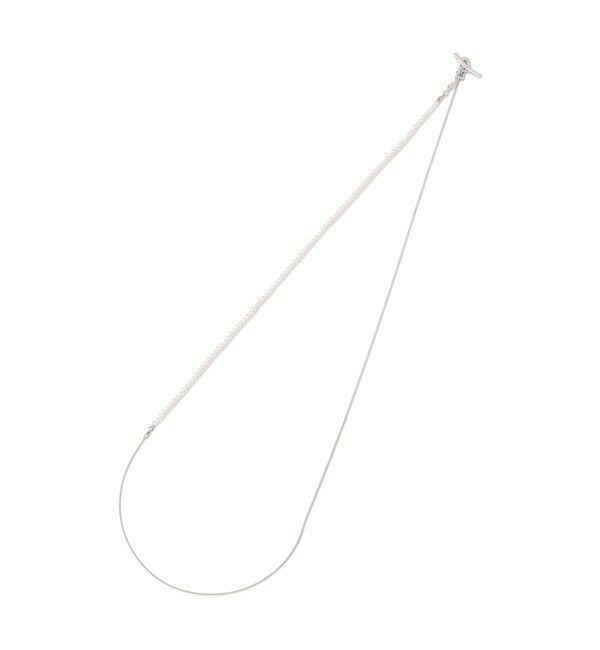 ROPE PICNIC PASSAGE「パール&times;チェーンラリエットネックレス」|ネックレス|