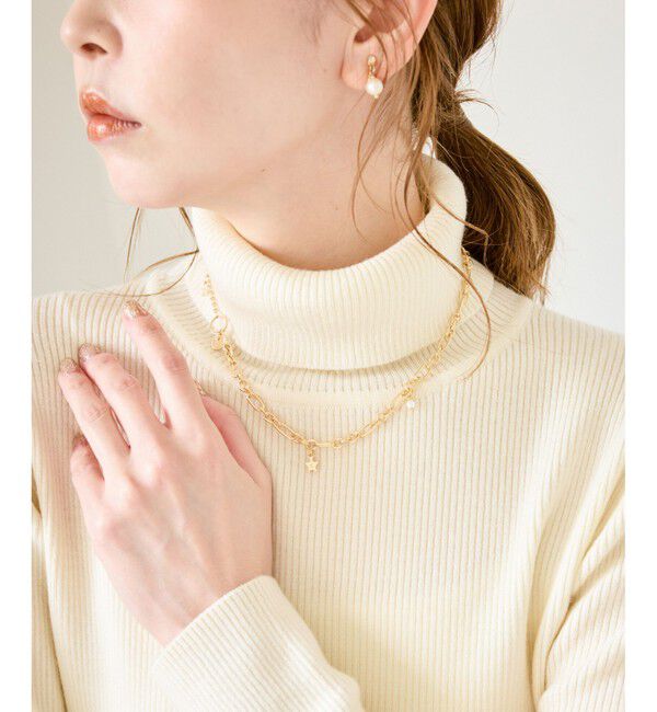 ROPE PICNIC PASSAGE「チャームデザインショートネックレス」|ネックレス|