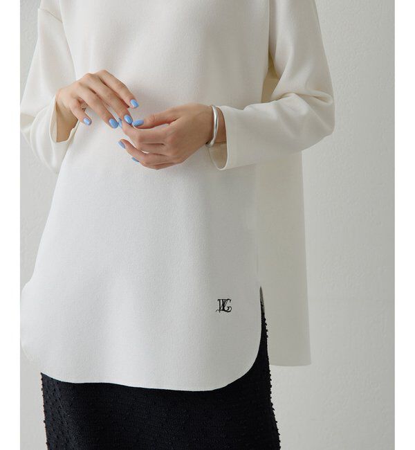  「刺繍ジョーゼットプルオーバー」|シャツ・ブラウス|