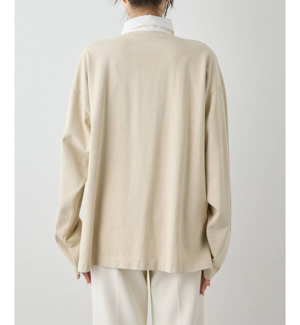  「刺繍ラガーシャツ」|Tシャツ・カットソー|