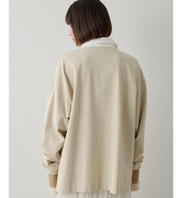  「刺繍ラガーシャツ」|Tシャツ・カットソー|