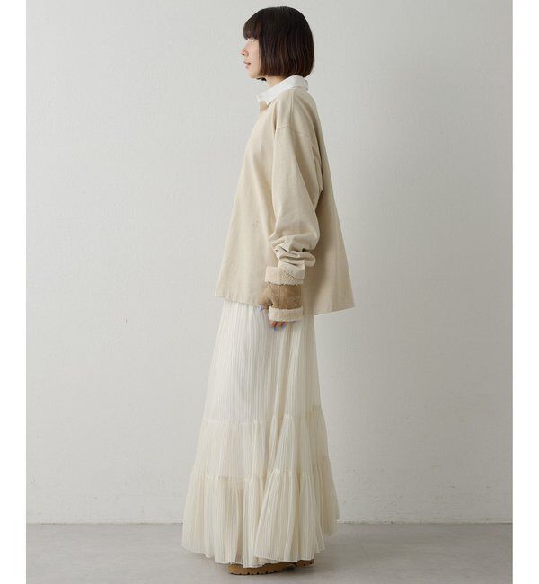  「刺繍ラガーシャツ」|Tシャツ・カットソー|