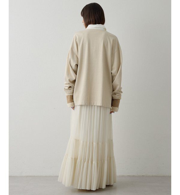  「刺繍ラガーシャツ」|Tシャツ・カットソー|