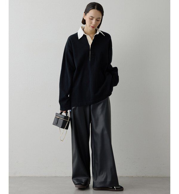  「刺繍ラガーシャツ」|Tシャツ・カットソー|