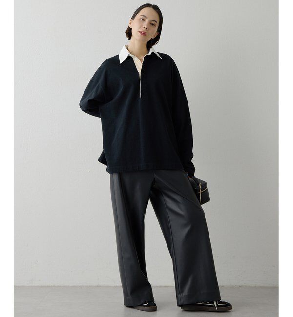  「刺繍ラガーシャツ」|Tシャツ・カットソー|