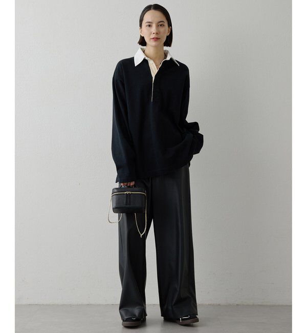  「刺繍ラガーシャツ」|Tシャツ・カットソー|