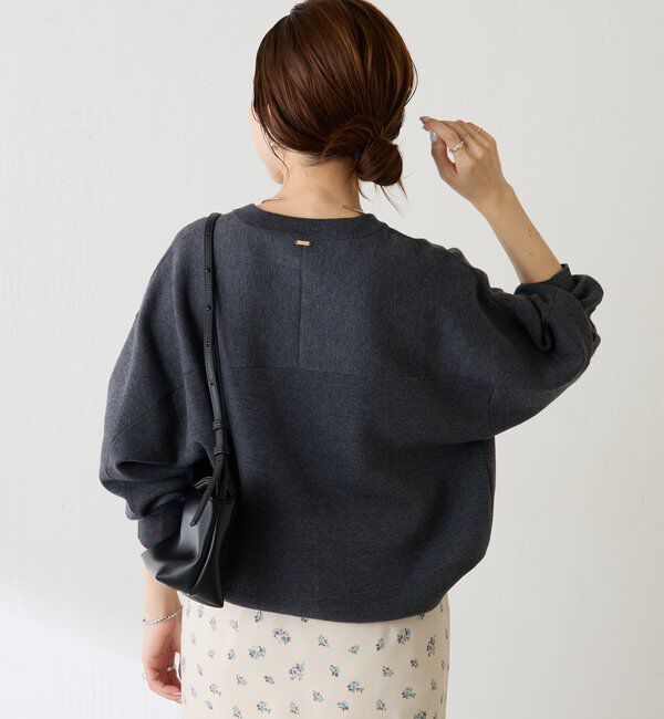  「《総売上数1.6万枚突破！》ジップスウェットライクニット」|ニット・セーター|