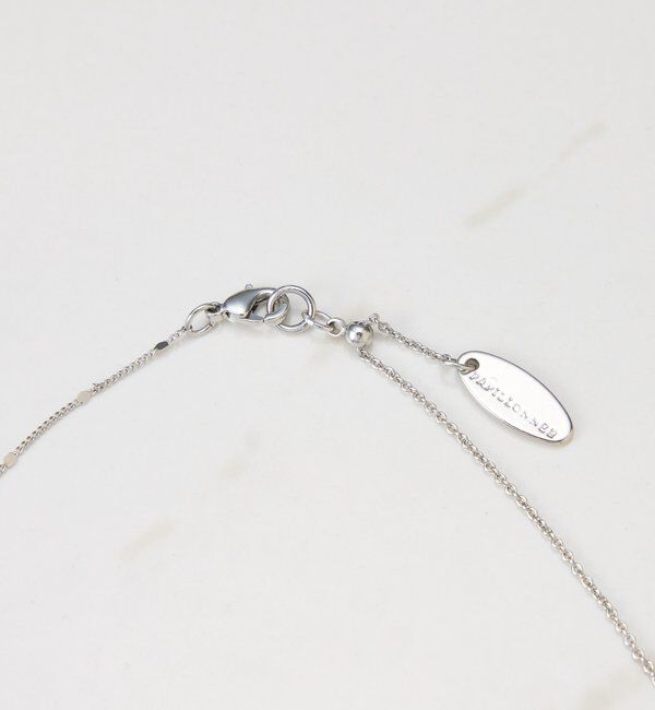  「【PAPILLONNER/パピヨネ】ステーションチェーンネックレス」|リング|