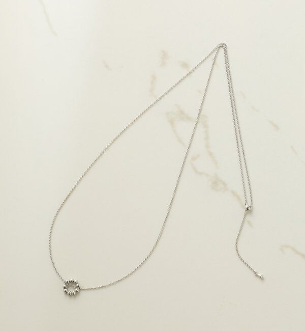  「【PAPILLONNER/パピヨネ】ラウンドトップ2WAYネックレス」|リング|