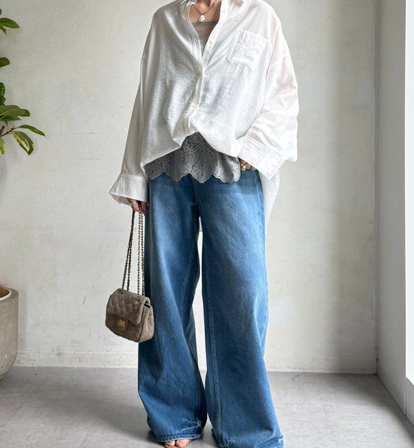  「【新色追加】スカラレースキャミ」|シャツ・ブラウス|