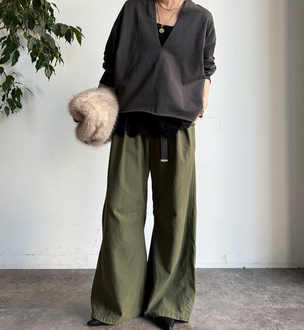  「【新色追加】スカラレースキャミ」|シャツ・ブラウス|