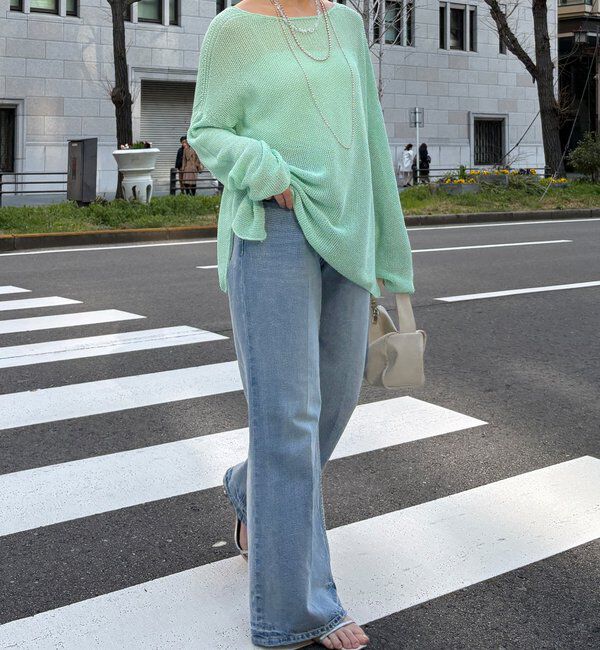  「ルーズフレアデニム」|デニム|