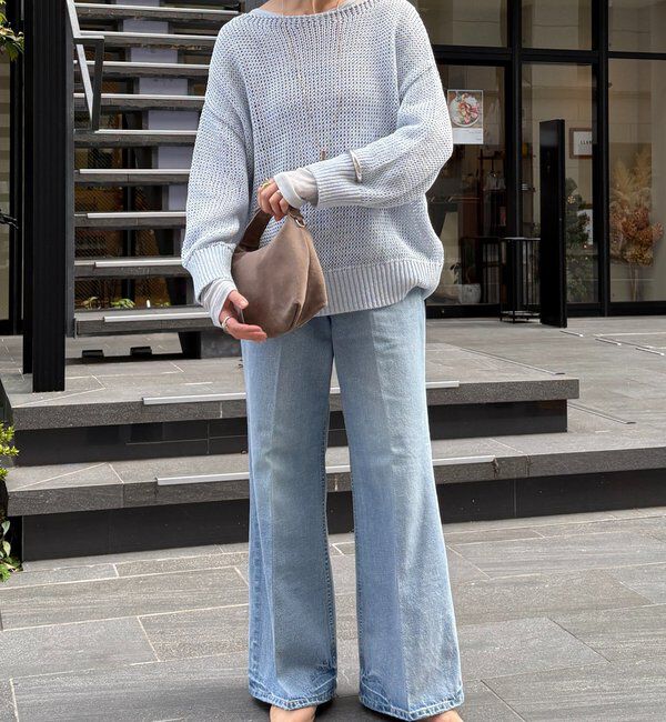  「ルーズフレアデニム」|デニム|