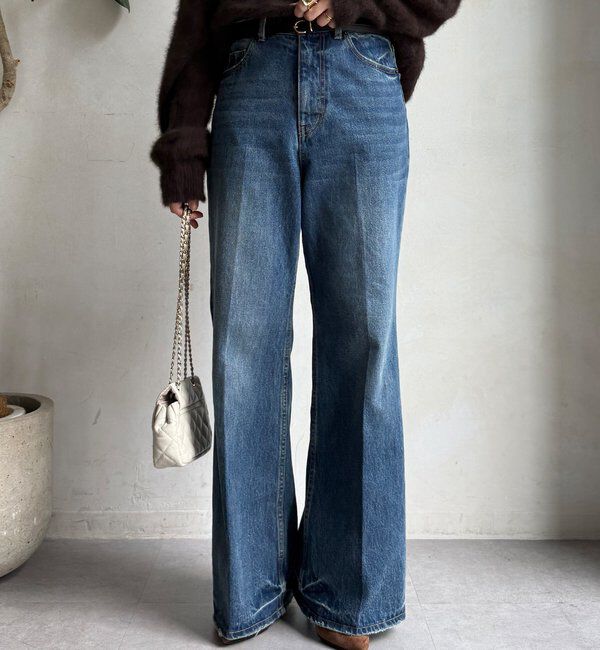  「ルーズフレアデニム」|デニム|