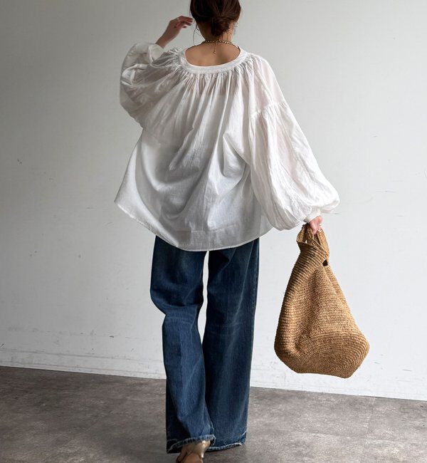  「ルーズフレアデニム」|デニム|