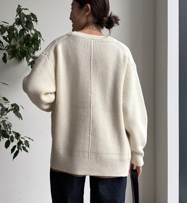  「ジップニットカーディガン」|カーディガン|