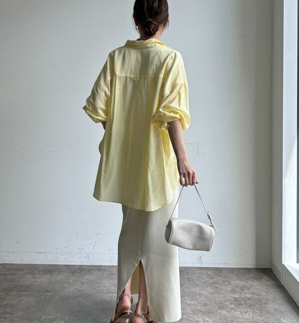  「【セットアップ可能】ハニカムワッフル編みニットスカート」|スカート|