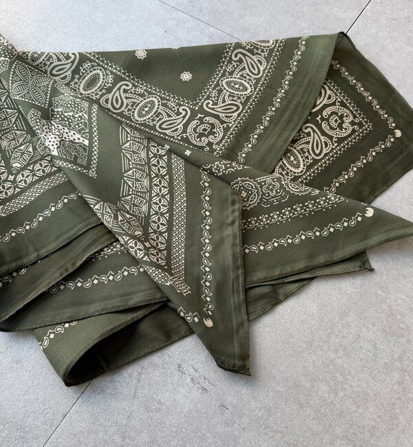  「ペイズリー柄スカーフ」|マフラー|