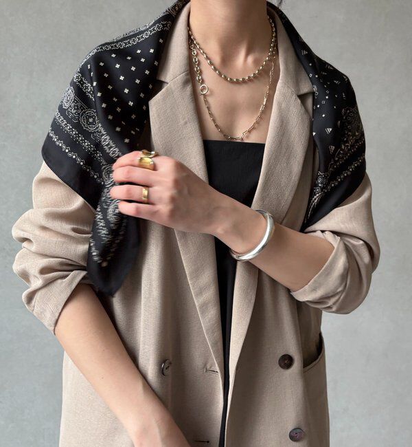  「ペイズリー柄スカーフ」|マフラー|