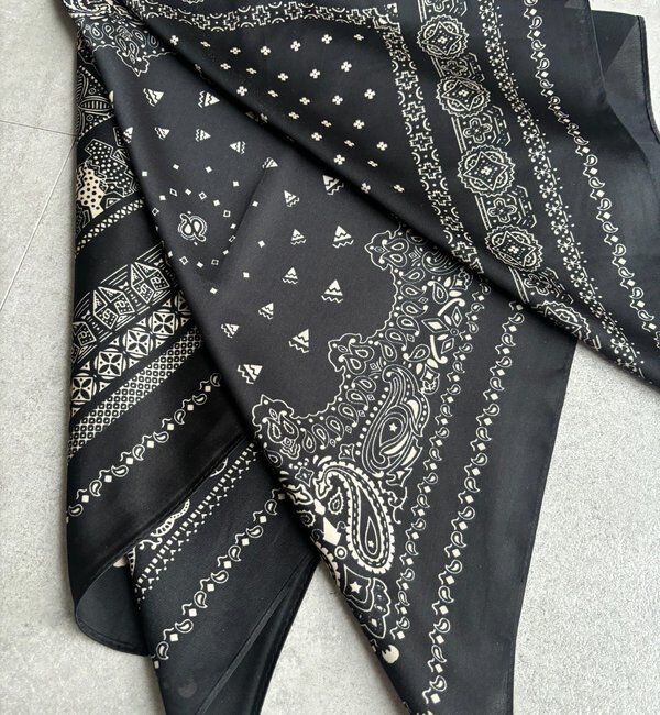  「ペイズリー柄スカーフ」|マフラー|