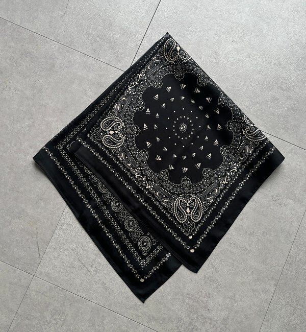  「ペイズリー柄スカーフ」|マフラー|