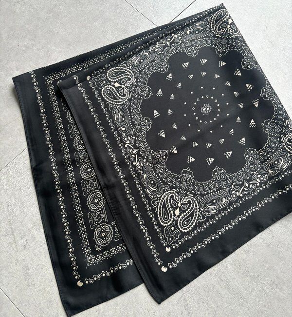  「ペイズリー柄スカーフ」|マフラー|