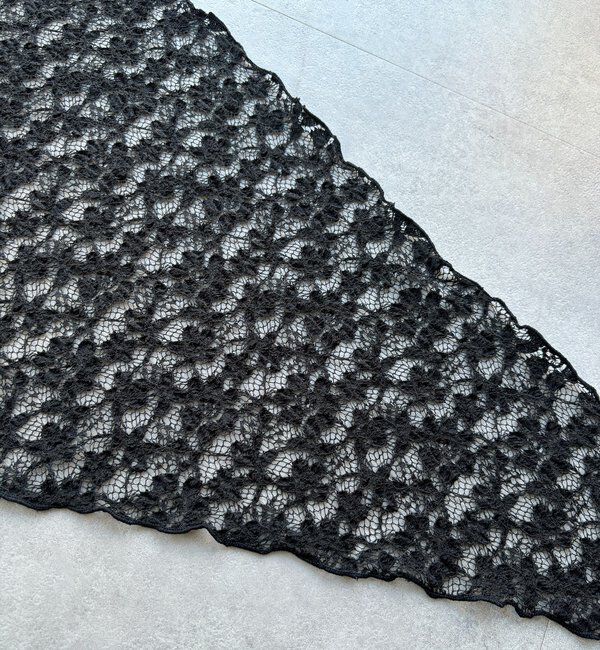  「レースマグネット付スカーフ」|マフラー|