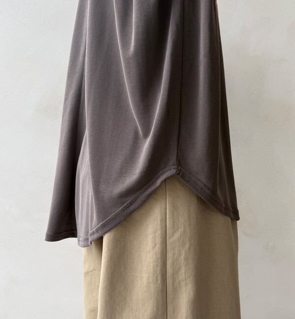  「【セットアップ可能】フロッキー肩タックプリントTEE」|Tシャツ・カットソー|