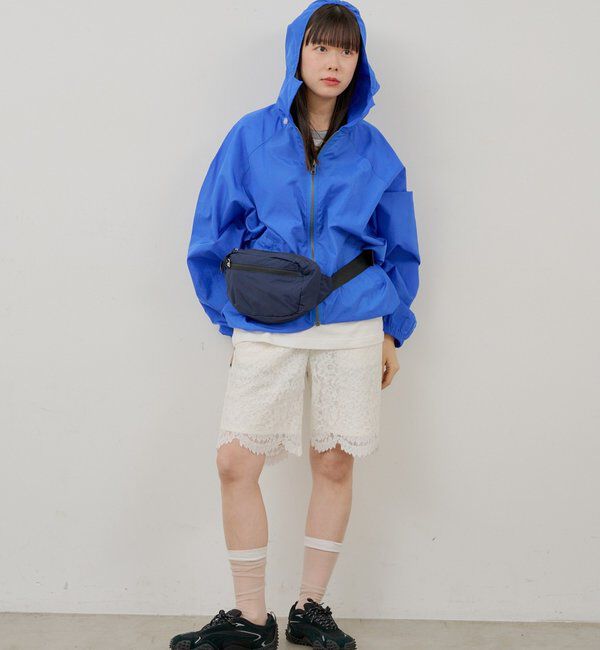  「【WHIMSIC】ナイロンジップフーディー」|ブルゾン・スタジャン|ブルー